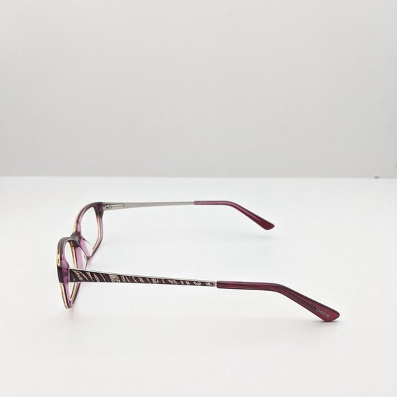 🕶️Bebe Shine BB5122 (604) Ruby Eyeglasses 53/16 135 | ALH649🕶️ - Picture 5 of 10